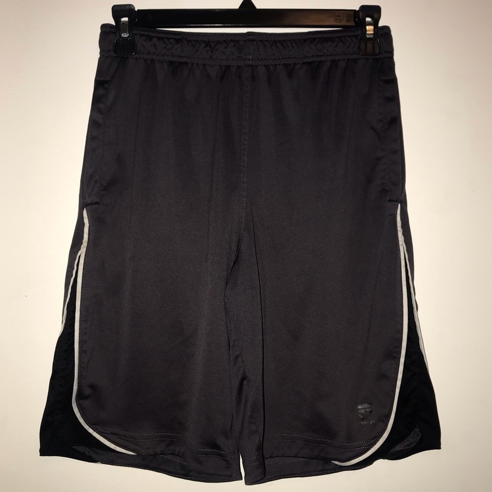 Fila Kids Basketball Shorts Grey and Black
